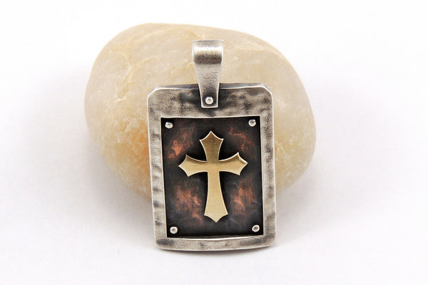 Christian Cross Pendant for Men