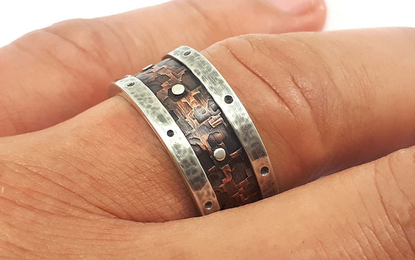 Viking wedding ring for men