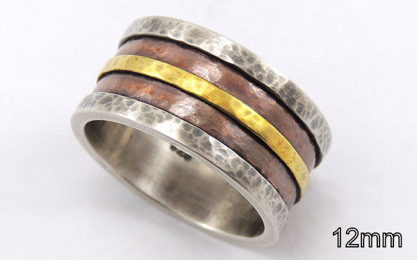 Mens Celtic Wedding Band - Customize 8mm to 12mm