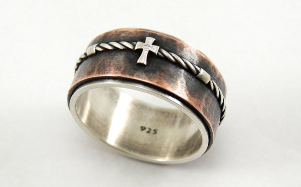 Mens religious ring catholic – Gilleri Jewel