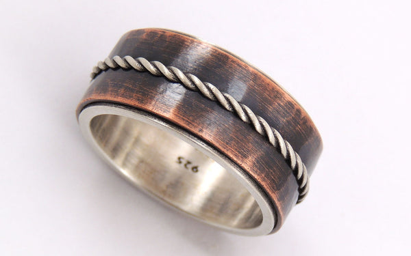 Mens Viking Wedding Band