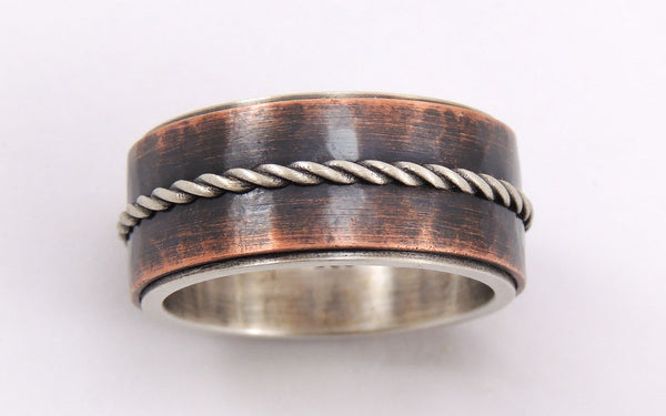 Mens Viking Wedding Band