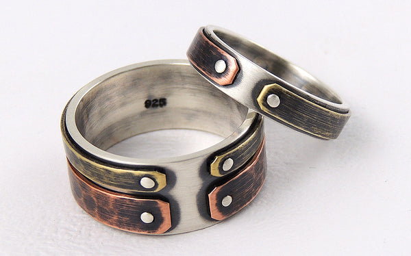 His and Hers Rustic Wedding Bands for your Rustic Wedding