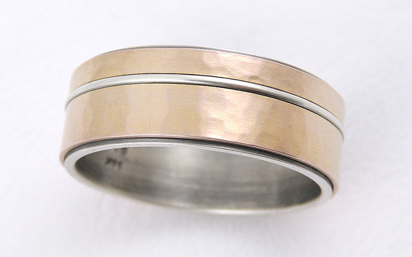 unique mens wedding band