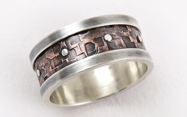 Discover this unique handmade men's ring