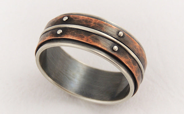 unique men's wedding rings
