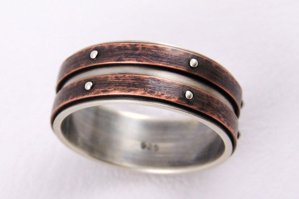Unique wedding band ring