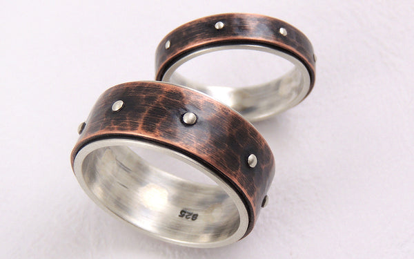 Wedding band set